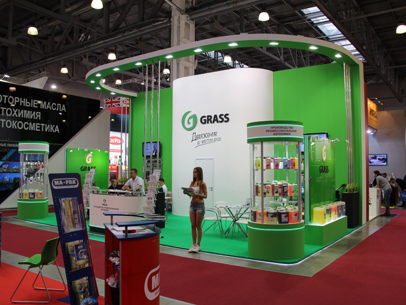 Стенд компании: GRASS 