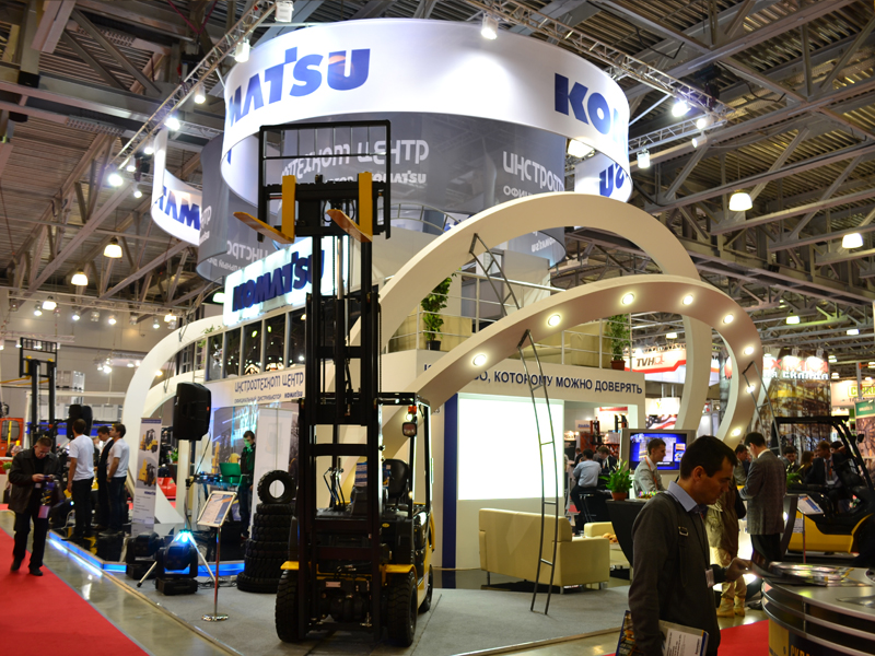 Стенд компании: KOMATSU