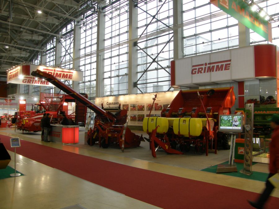 Стенд компании: Grimme
