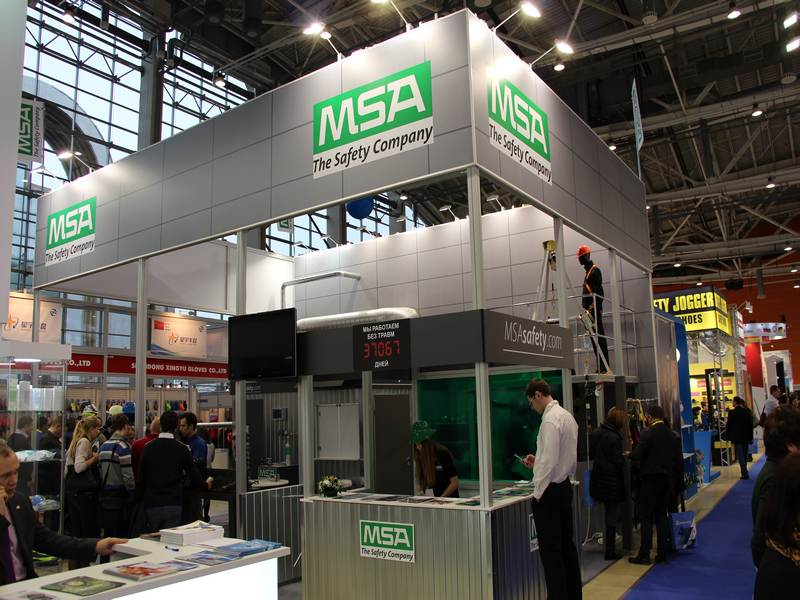 Стенд компании: MSA